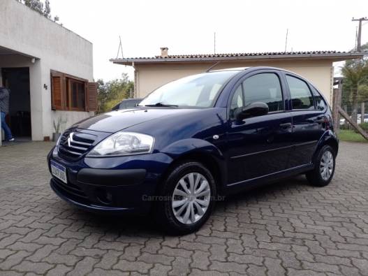 CITROËN - C3 - 2007/2008 - Azul - R$ 24.900,00