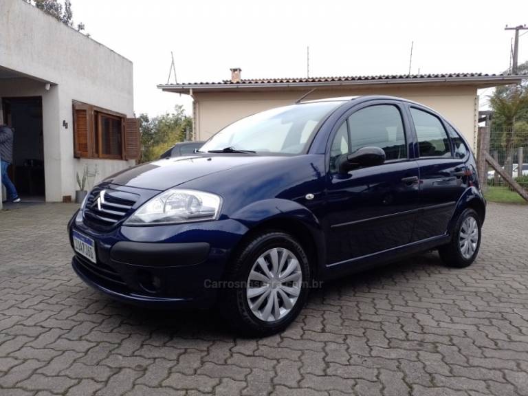 CITROËN - C3 - 2007/2008 - Azul - R$ 24.900,00